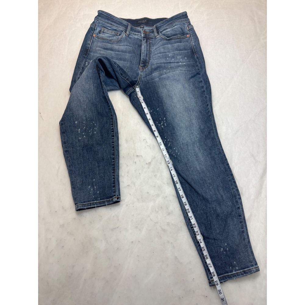 Judy Blue Los Angeles Boyfriend Fit Distressed Wash Jeans Size 16W - Picture 3 of 10